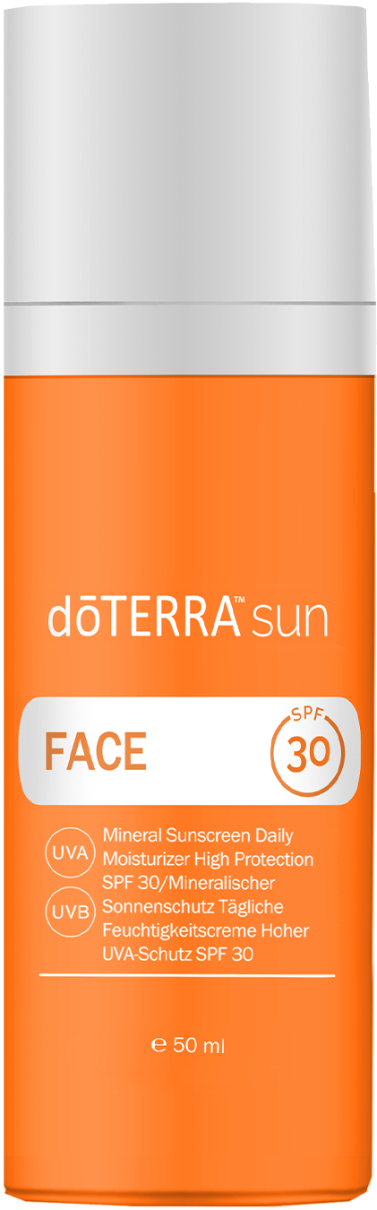 doTERRA sun tägliche mineralische Sonnenschutz und Feuchtigkeitscreme arcra