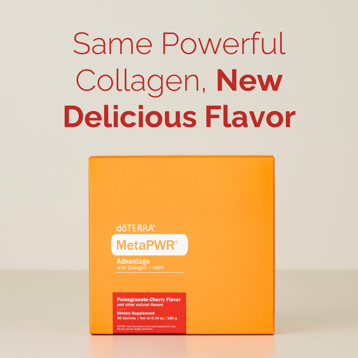 doTERRA MetaPWR™ Advantage - Granatapfel-Kirsche Geschmack