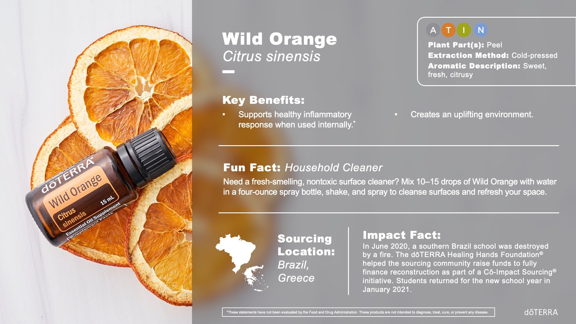 doTERRA wild orange Wildorange ätherisches Öl 15 ml