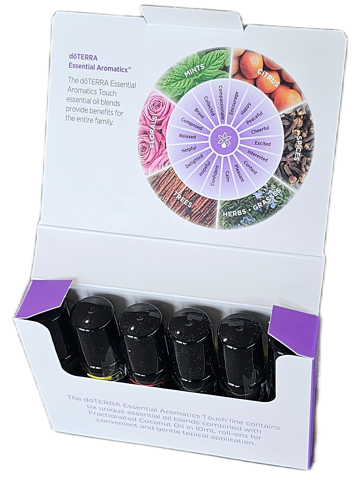 60215567 doTERRA Essential Aromatics touch Set ausgepackt