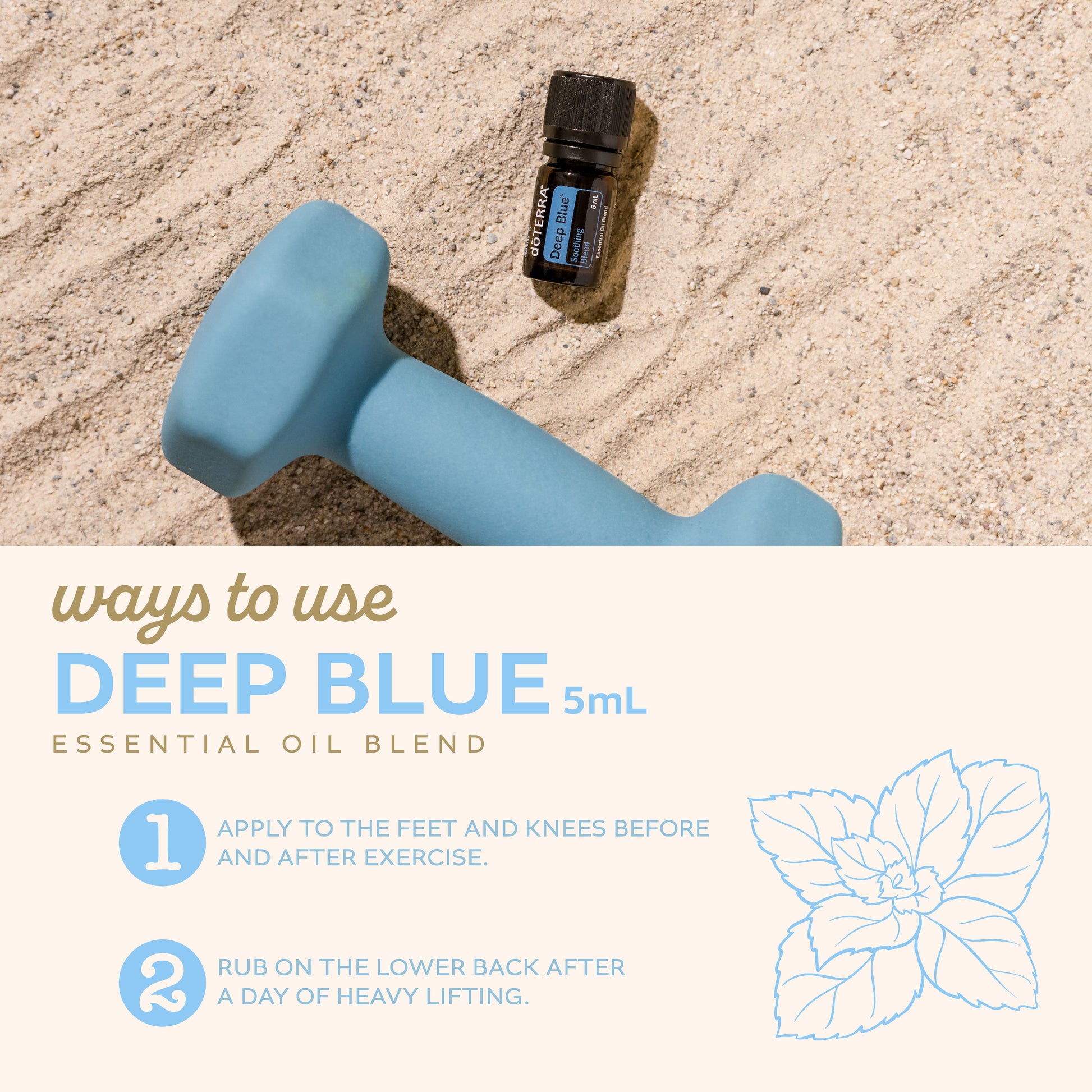 doTERRA deep blue ätherische Ölmischung 5 ml
