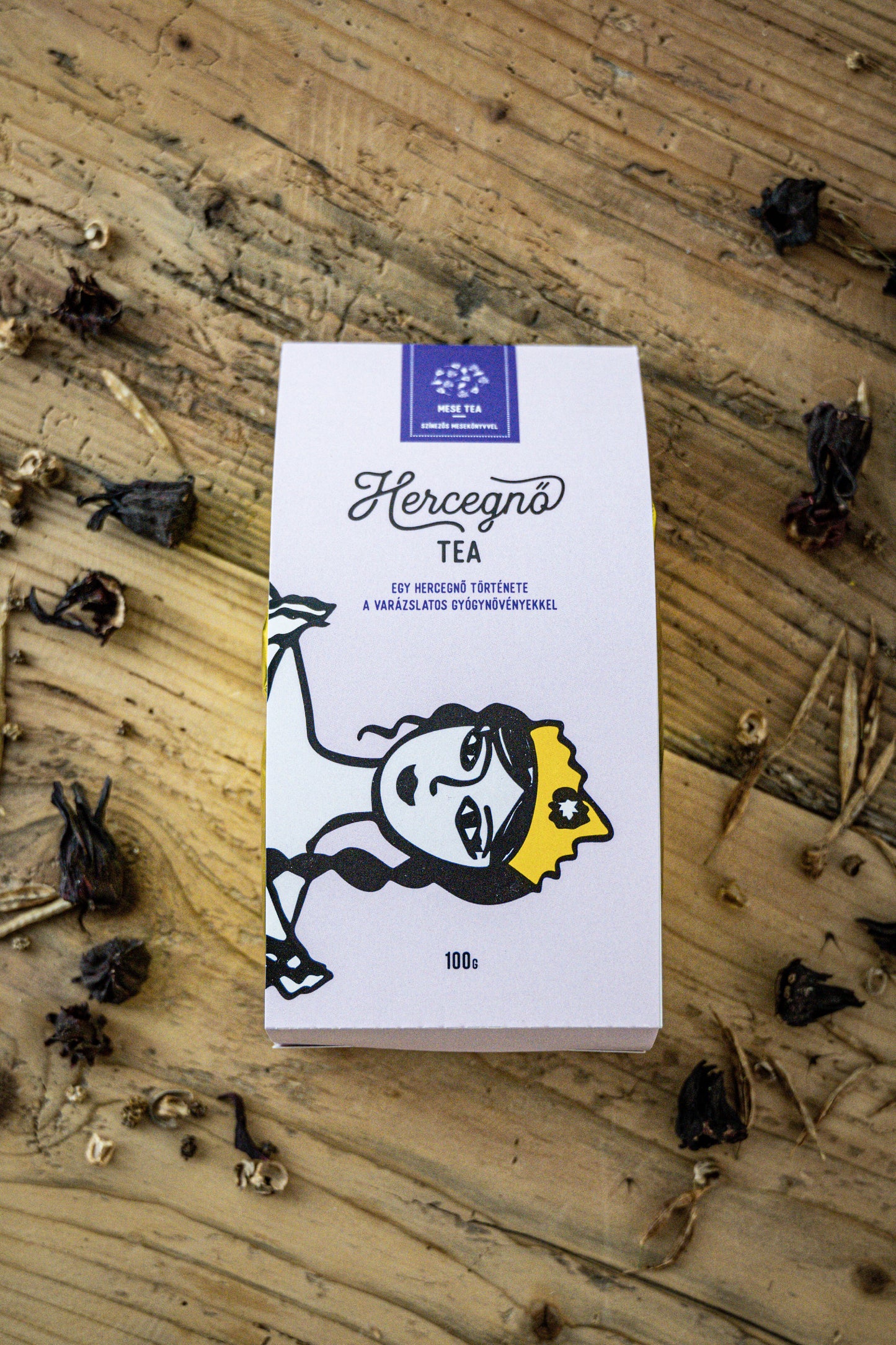 Prinzessin Tee mesekönyvvel gegen trockenen Husten