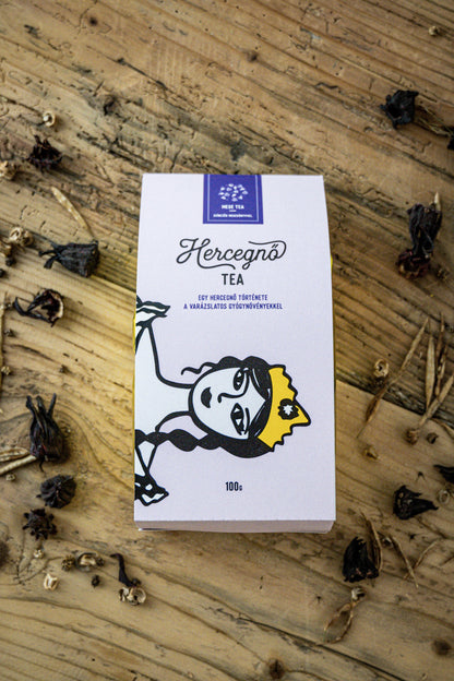 Prinzessin Tee mesekönyvvel gegen trockenen Husten