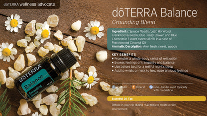 Balance Ölmischung 15 ml - doTERRA