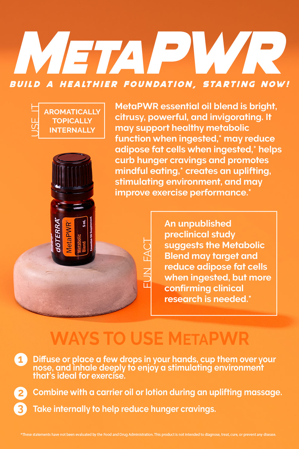 doTERRA metaPWR Ölmischung 15 ml