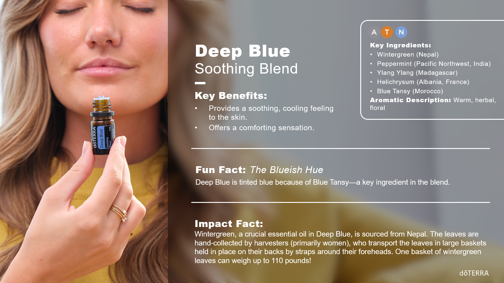 doTERRA deep blue Roll-on Roll-on